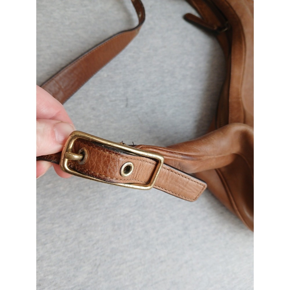 Coach Purse Ergo Leather Hobo Shoulder Bag Designer 9591 Y2k Brown - Picture 9 of 16